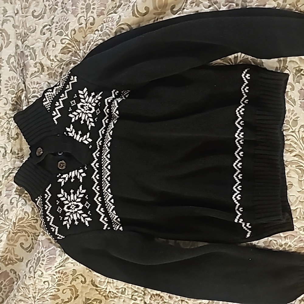 Black child sweater
